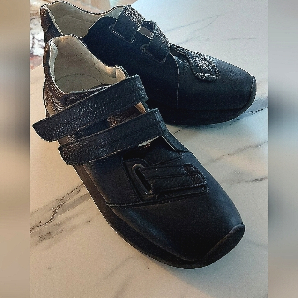 Fly London Leather Sneakers Minimalist Velcro Comfort Shoes Unisex Portugal